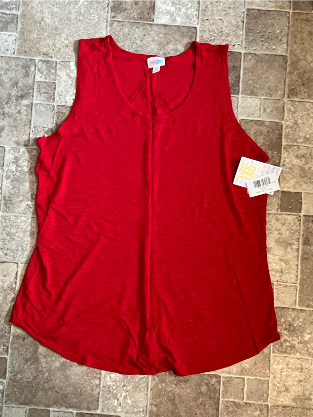 NWT 3X LuLaRoe Red Tank Top